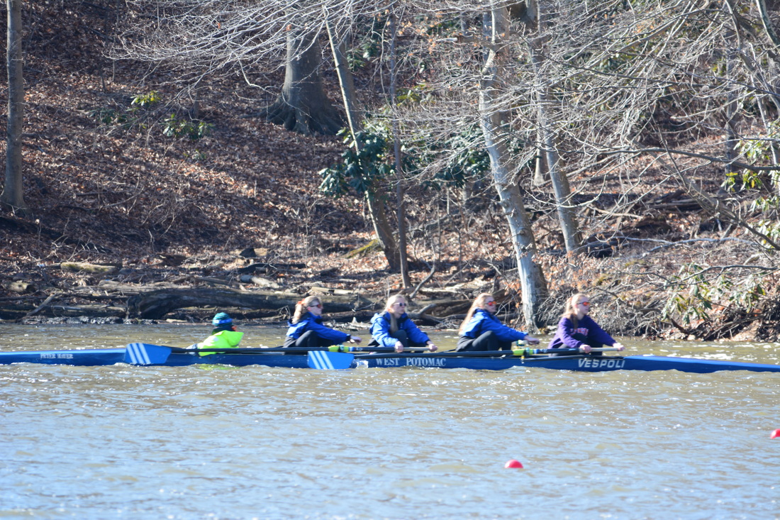 Regional Park Regatta March 28, 2015 WEST POTOMAC CREW